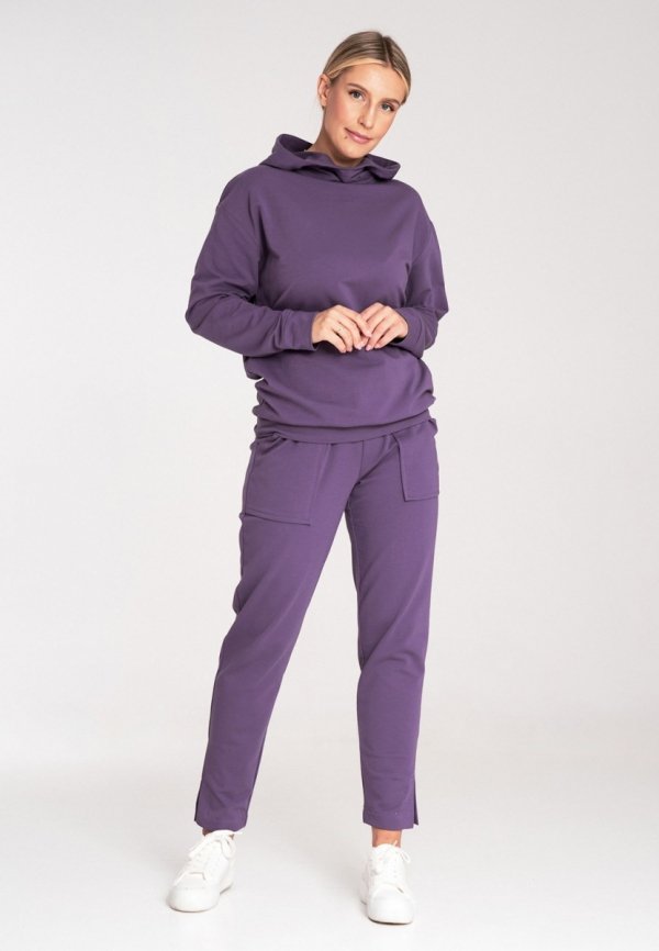 Figl M1034 fioletowa bluza damska 