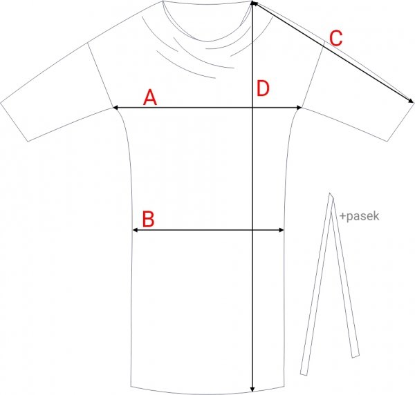 Stylove S403 sukienka oversize z modalu ecru 