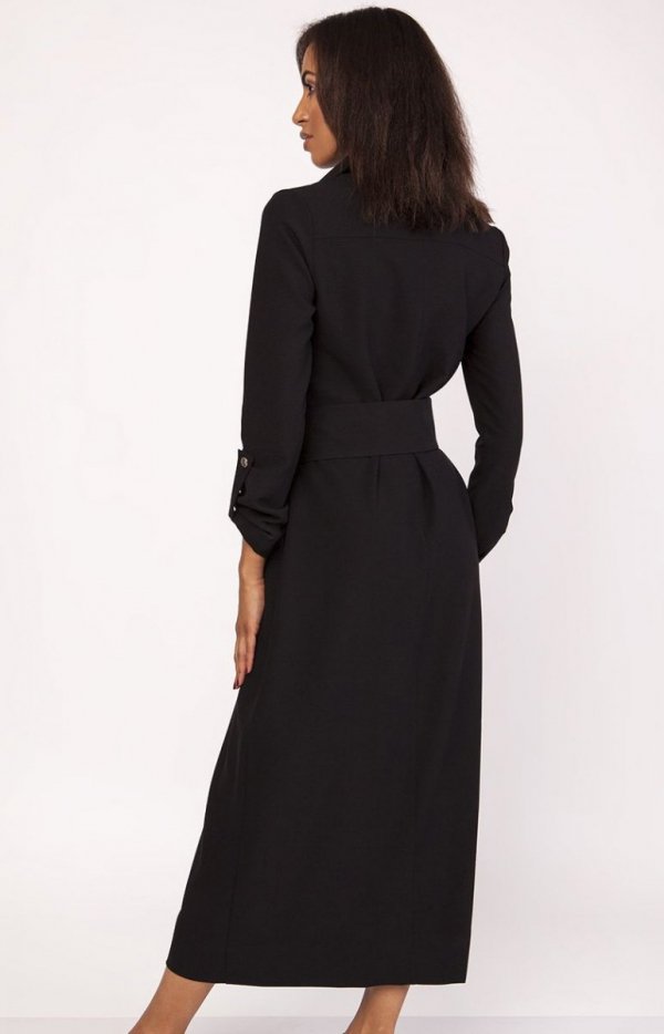  Lanti SUK157 sukienka czarna tył