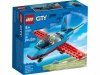 LEGO City 60323 Samolot Kaskaderski Odrzutowiec Akrobacje 59 klocków 5+