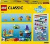 LEGO Classic 11013 Kreatywne Przezroczyste Klocki 500 sztuk Zestaw dla 4+
