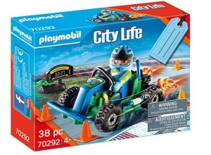 Zestaw z figurkami City Life 70292 Zestaw upominkowy Wyścig Go-Kart