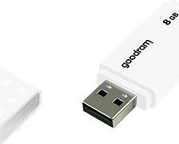 Pendrive (Pamięć USB) GOODRAM (8 GB USB 2.0 Biały )