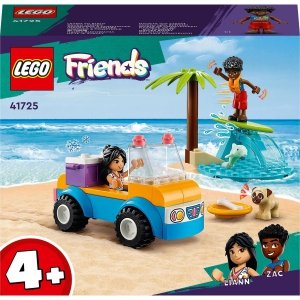 LEGO Friends 41725 Zabawa z Łazikiem Plażowym Deska na Fali Delfin 4+