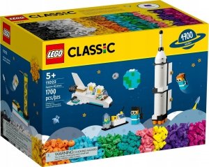 LEGO Classic 11022 Misja Kosmiczna Prom Kosmiczny Rakieta 1700 klocków