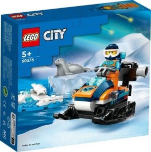 LEGO City 60376 Arktyczny Skuter Śnieżny Zima Foki Kamera 70 klocków 5+