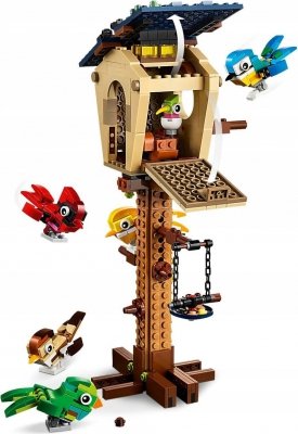 LEGO Creator 31143 Domek Budka Dla Ptaków 3w1 Jeż Wiewiórka 476 Klocki 8+