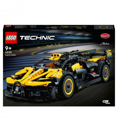 LEGO Technic 42151 Bolid Bugatti Bolide Silnik W16 Wyścigówka 905 klocków
