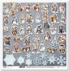 Papier für Scrapbooking SL1486