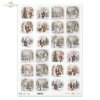 Reispapier A3 für Decoupage R1290L
