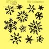 .plantilla transparente para scrapbooking 16x16 cm ST0109A