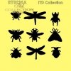 .plantilla transparente para scrapbooking 16x16 cm ST0231A