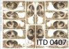 Papier decoupage (HS code 48025700) D0407