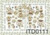 Papier decoupage (HS code 48025700) D0111