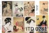 Papier decoupage (HS code 48025700) D0281