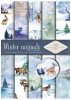 Zestaw do scrapbooking (HS code 48025890) SCRAP-018 ''Winter animals''