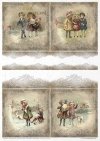 Zestaw papierów ryżowych - Christmas Time*Set of Rice Paper - Christmas Time*Reispapier-Set - Weihnachtszeit*Juego de Papel de Arroz - Tiempo de Navidad*