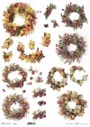 wieńce jesienne, jesień*autumn wreaths, autumn*Herbstkränze, Herbst*coronas de otoño, otoño