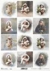 vintage dzieci, dziewczynki*vintage, children*Jahrgang, Kinder*vintage, niños