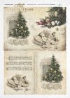 decoupage-scrapbooking-mixed-media-Christmas-tree-decorations-Christmas-retro-vintage