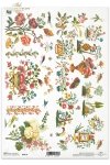  floral compositions, retro, vintage, flowers, decoration, onament, Blumenkompositionen, retro, vintage, blumen, dekoration, onament, composiciones florales, retro, vintage, flores, decoración, onamento 