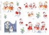 angel, angels, Christmas, winter, snowman, children's, D310, Dorota Marciniak