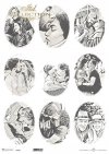 miłosne portrety, biało-czarny szkic*love portraits, black and white sketch*Liebe Porträts, schwarz-weiß Skizze*retratos de amor, boceto en blanco y negro