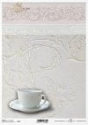 tea time, czas na herbatę, filiżanka, dekor roślinny, ornament roślinny, R757, cup, plant decoration, plant ornament, Teezeit, Tasse, Pflanzendekoration, Pflanzenornament, hora del té, taza, decoración vegetal, adorno vegetal