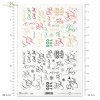 napisy 'God Jul' w języku norweskim, śnieżynki, śnieżynka, inscriptions in Norwegian, snowflakes, Aufschriften auf Norwegisch, Schneeflocken, inscripciones en noruego, copos de nieve