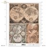 rice paper, papier decoupage ryżowy, papier scrapbooking, szablony, mixmedia, mixed media, folie termoton * ITD Collection