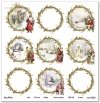 Set von Papieren für Scrapbooking SLS-066 Merry Christmas ---- PREISREDUZIERTES PRODUKT