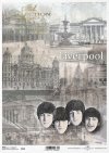 Liverpool, Anglia, architektura miast, zabytek, zabytki, pałac, katedra, fontanna, retro, The Beatles, Beatlesi, beatlesi, bitelsi, autorka grafiki Magda Stanczew, R932, Liverpool, England, city architecture, monument, palace, cathedral, fountain, England