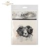 Zestaw papierów ryżowych ITD - RSM001 * zwierzęta: owca, koza, baran