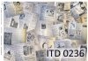 Decoupage paper ITD D0236M