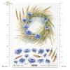 letnia łąka, bukiety, letnie kwiaty, kwiatowy, wianek, wianki, wieniec, wieńce, kłos, kłosy zboża, zboże, Summer Meadow, kwiaty 3D, 3D efekt, summer meadow, bouquets, summer flowers, floral, garland, garlands, wreath, wreaths, ear, ears