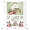 filizanka, filiżanki, patera, reklama, retro, vintage, róża, róże, wszystko w stylu retro, 