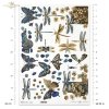 motyle, ważki, owady, kamienie szlachetne, kwiaty*butterflies, dragonflies, insects, precious stones, flowers*Schmetterlinge, Libellen, Insekten, Edelsteine, Blumen*mariposas, libélulas, insectos, piedras preciosas, flores