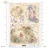 elfy, vintage, kwiaty, stare pocztówki, bajki, baśnie, R345