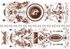 Decoupage paper ITD D0095M