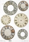 Tarcze zegarowe, tarcze retro, tarcze zegarowe z cyframi rzymskimi