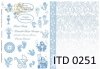 Decoupage paper ITD D0251