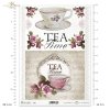 herbata, tea time, herbaciane filiżanki, filiżanka, patera, róża, róże, różyczki, koronka, nuty, R492, herbaciane filiżanki, patera, pojedyncze drobne różyczki i koronka; filiżanka, filiżanki, patera, reklama, retro, vintage, róża, róże, wszystko w stylu 