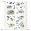 wiosna, wiosenne kwiaty, ogród, fiołek, fiołki, niezapominajka, niezapominajki, kwiaty 3D, 3D efekt, spring flowers, garden, violet, violets, forget-me-nots, forget-me-nots, flowers 3D, 3D effect, Frühling, Frühlingsblumen, Garten, Veilchen