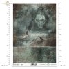 Seria Gothic Stories - Gotyckie opowieści, wilkołak, kruk, bagno, zjawa, noc, mrok, retro, ornament, dekor, werewolf, raven, swamp, phantom, night, darkness, retro, ornament, decor, Werwolf, Rabe, Sumpf, Gespenst, Nacht, Dunkelheit