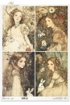 dziewczynki, Alicja, zajączki, kroliki, baśniowe kompozycje*girls, Alice, bunnies, rabbits, fairy tale compositions*Mädchen, Alice, Hasen, Kaninchen, Märchenkompositionen*niñas, Alicia, conejitos, conejos, composiciones de cuentos de hadas
