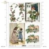  Boże Narodzenie, świąteczne dekoracje, retro, prezenty, dziecko, dzieci, pies, choinka, ostrokrzew, zimowy obrazek, R768, Christmas, Christmas decorations, retro, presents, child, children, dog, Christmas tree, holly, winter picture, Weihnachten, festlic