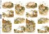 Papel especial para decoupage Pascua*Papír na decoupage Velikonoce*Papier für Decouper Ostern