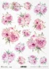 Shabby chic, malowane róże, kwiaty, róża, Vintage*Shabby chic, painted roses, flowers, rose, Vintage