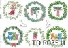 Boże Narodzenie, świąteczne wieńce, motywy na bombki, misie, łyżwy*Christmas, festive wreaths, motifs for baubles, teddy bears, skates