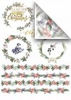 Papeles de scrapbooking en sets - Corona de Adviento*Скрапбукинг бумаги в наборах - Адвентовый венок